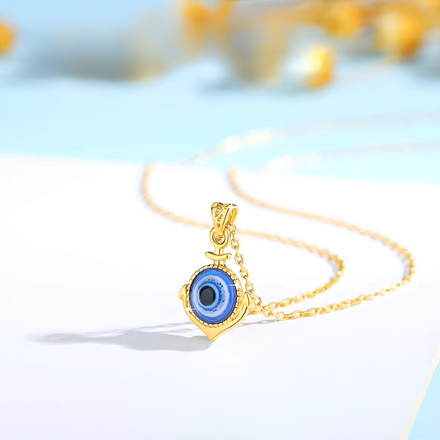 Celestial Eye 18K Gold Evil Eye Necklace
