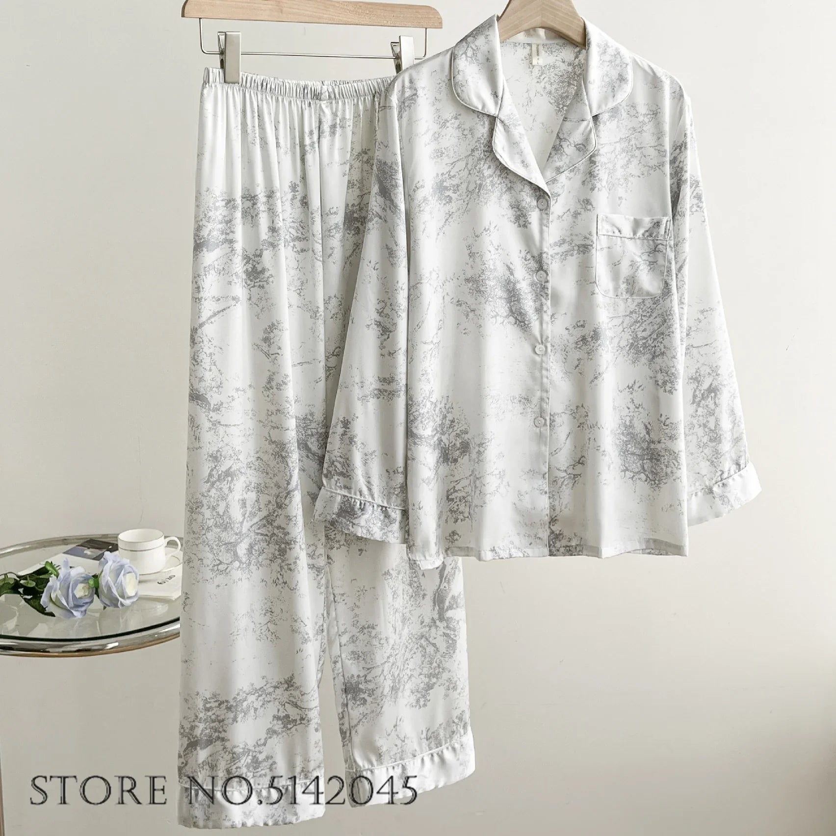 Sweet Blossom Floral Pajama Set
