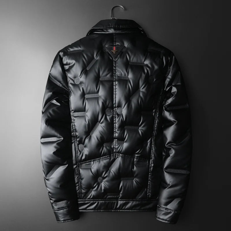 Goldmere Duck Down Moto Jacket