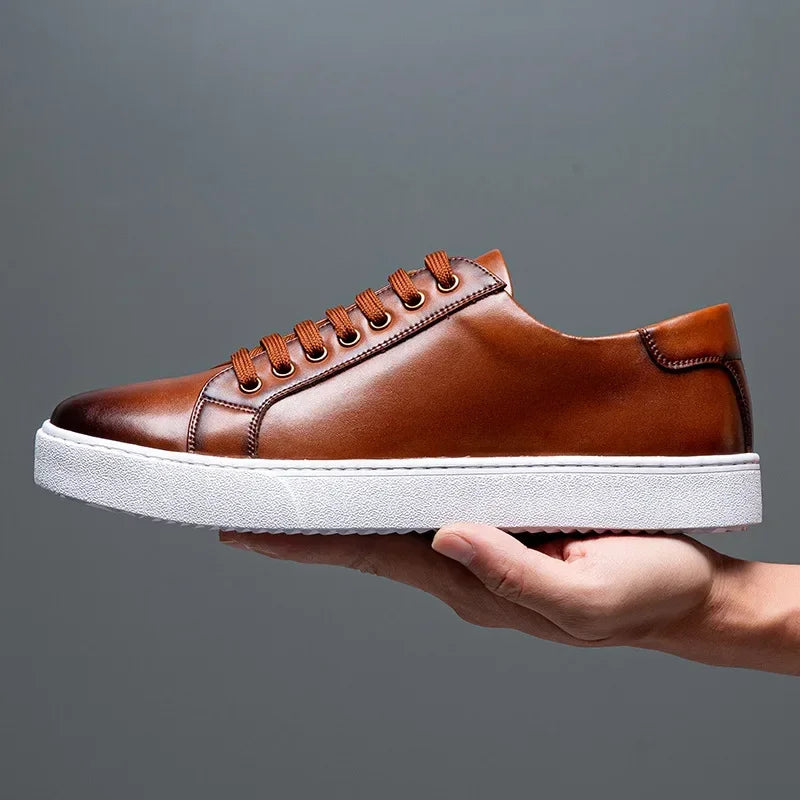 Emiliano Genuine Leather Sneakers