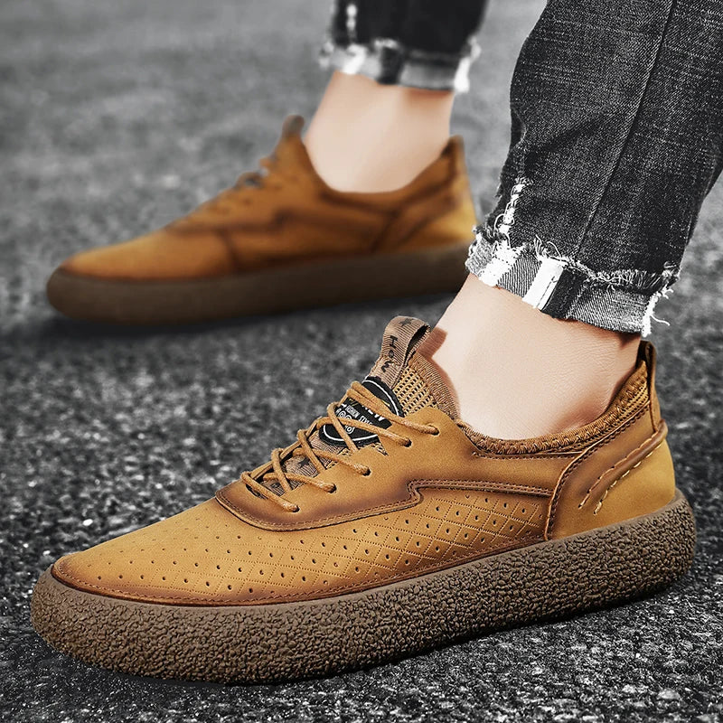 StoneGrip Genuine Leather Shoes