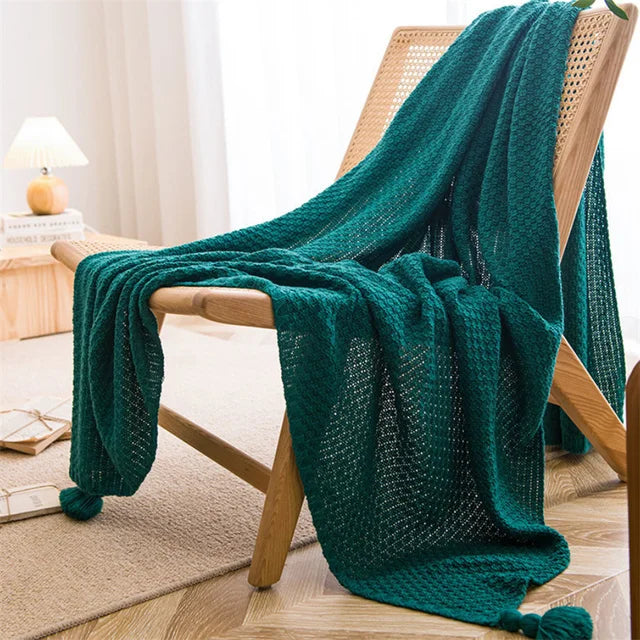 Nordknit Tassle Blanket