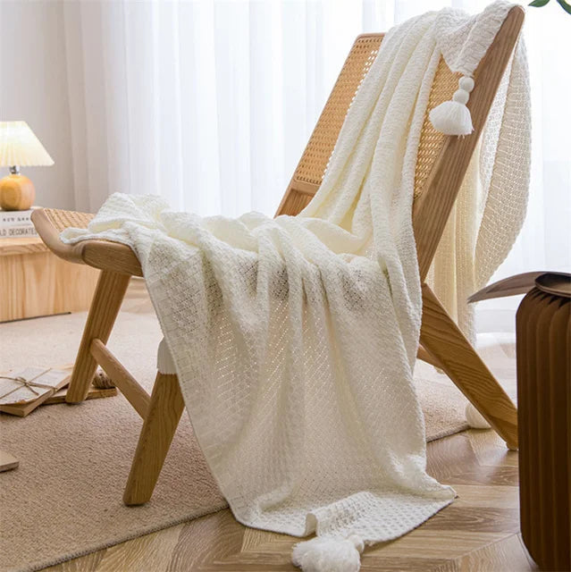 Nordknit Tassle Blanket