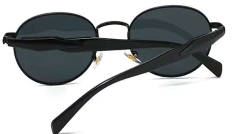 Darven Retro Metal Round Sunglasses