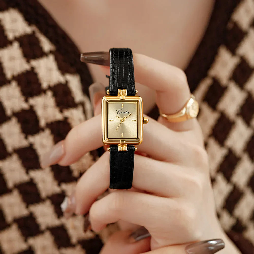 Golden Hour Retro Quartz Watch