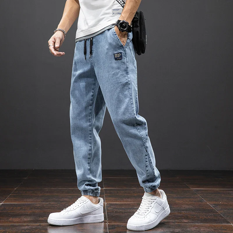 Noah Pierce Denim Jogger Pants