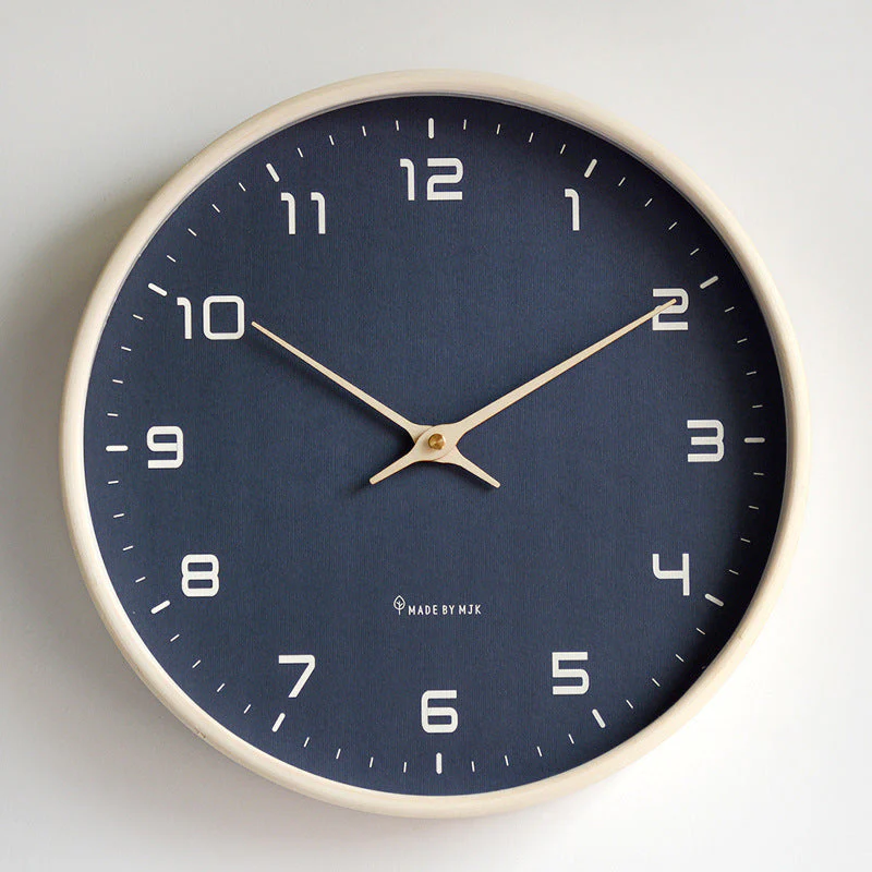 Minimal Wood Frame Wall Clock