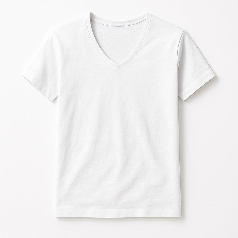 Simone V-Neck Cotton T-Shirt