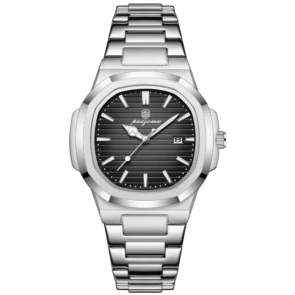 Casvian Foundation: Stainless Steel Watch