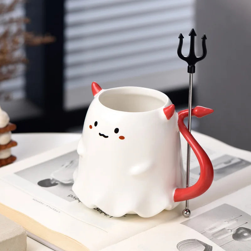 Kawaii Devil Ghost Mug