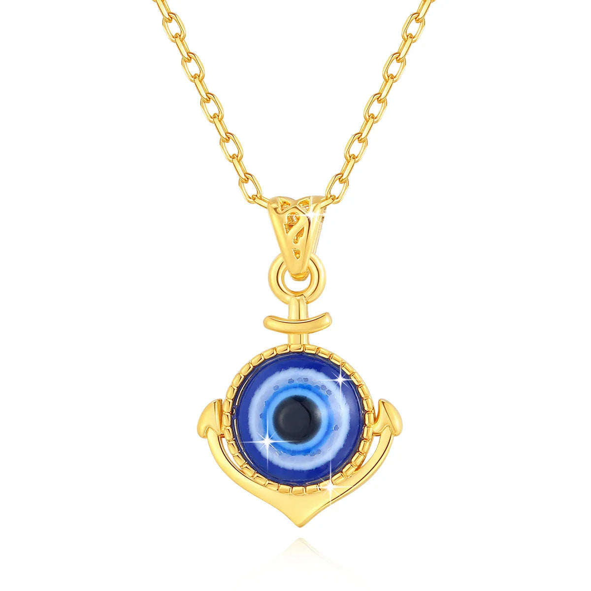 Celestial Eye 18K Gold Evil Eye Necklace