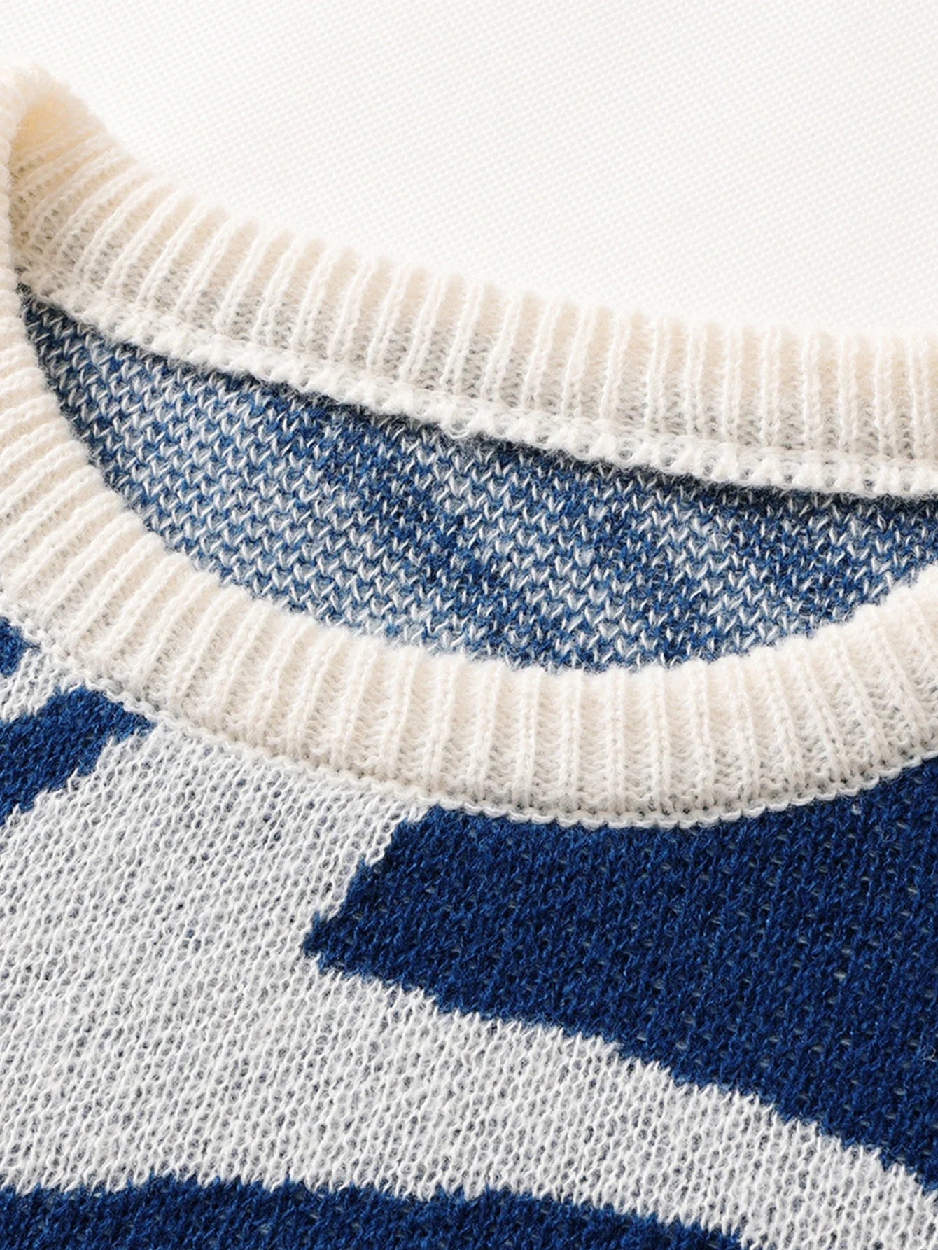 Swirlstorm Abstract Wool Pullover