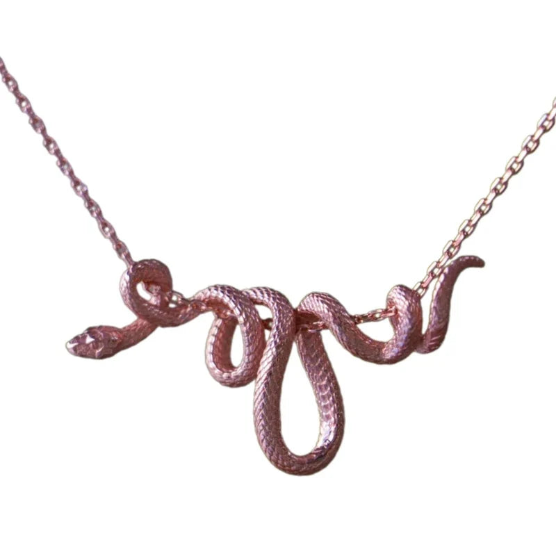 Serpent's Oath Chain Necklace