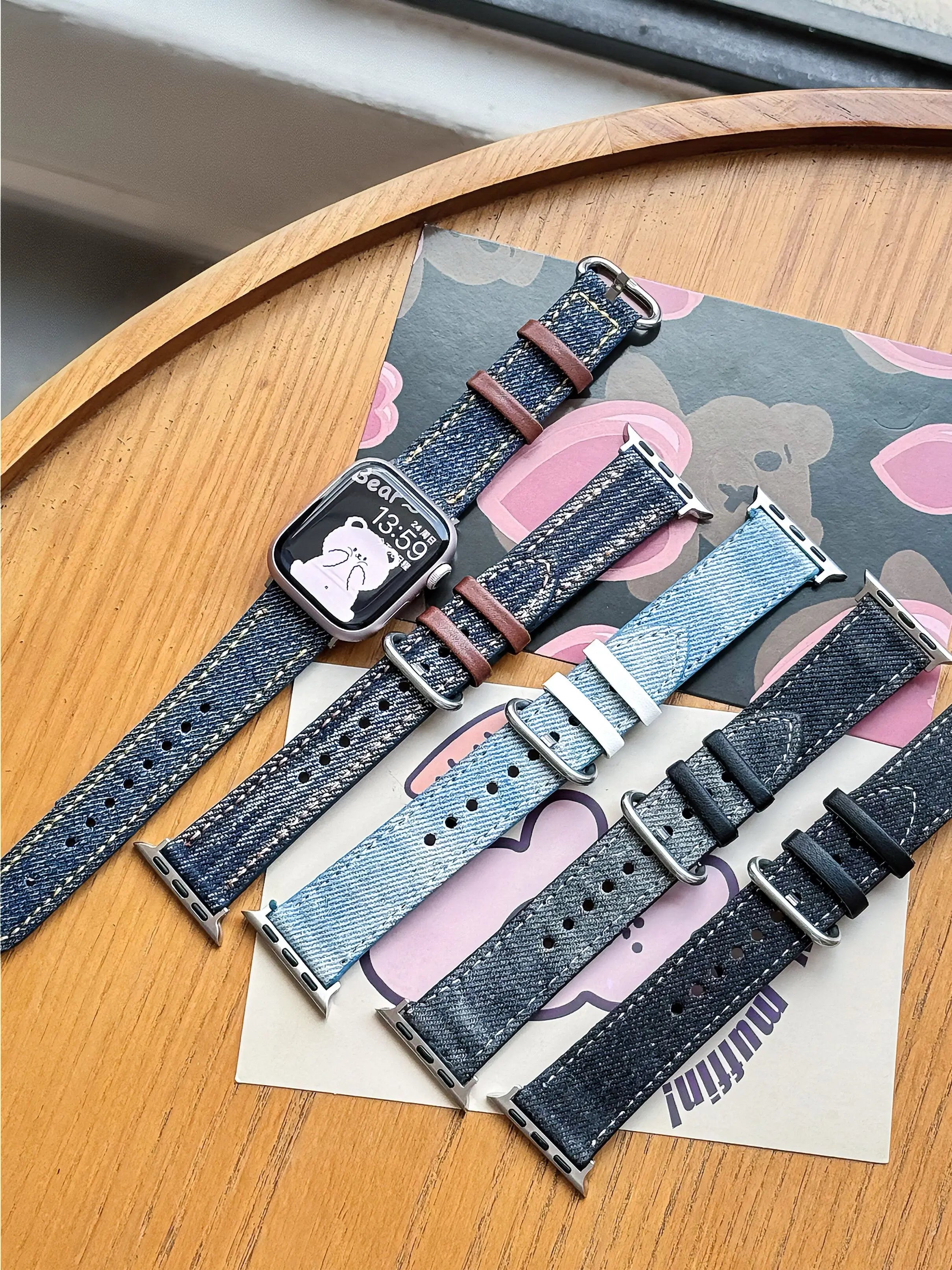 Denim Debut Apple Watch Strap