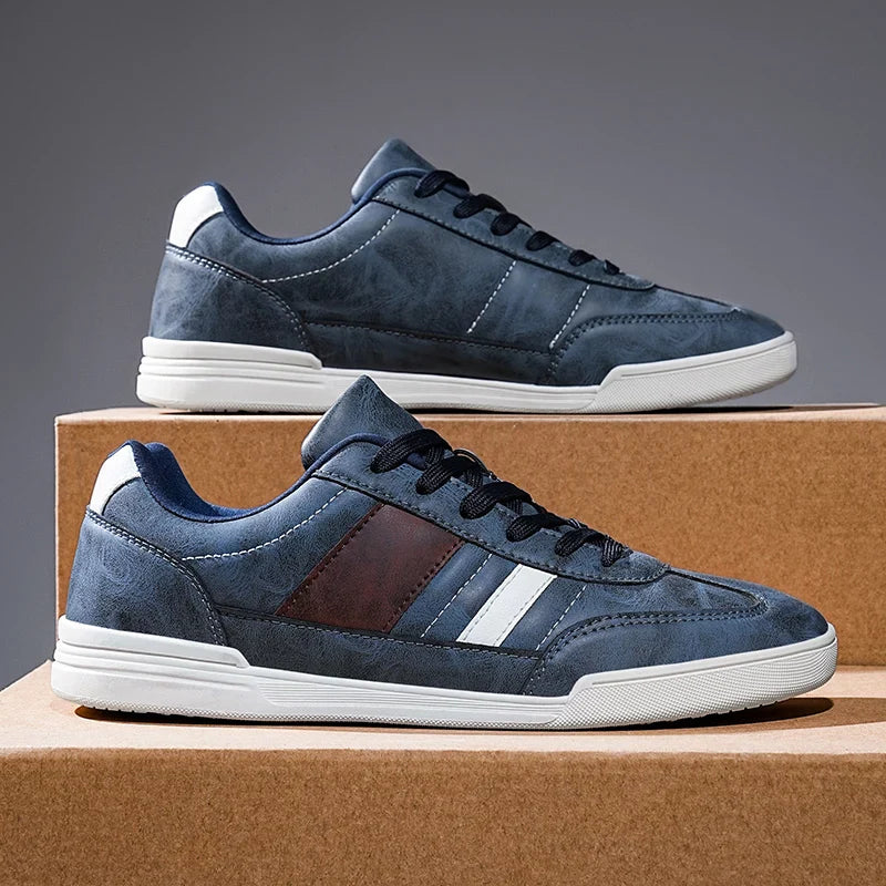 Titan Stratos Leather Street Sneakers