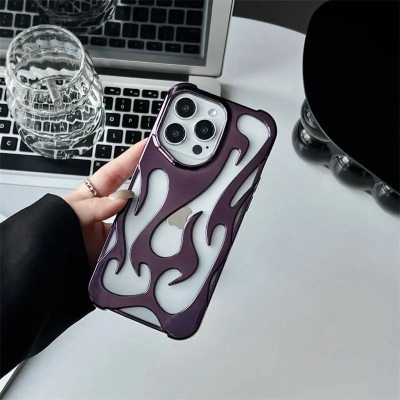 Flame Render iPhone Case