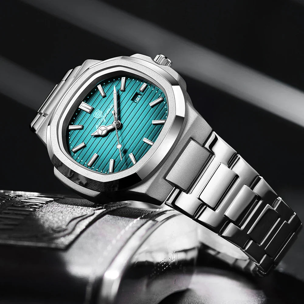 Casvian Foundation: Stainless Steel Watch