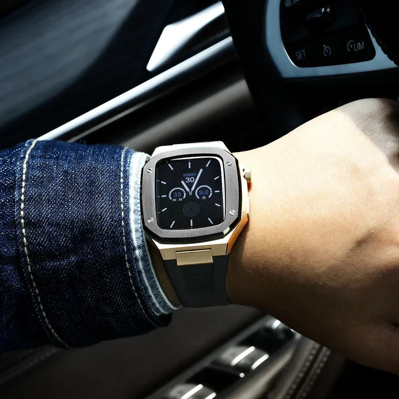 "The Executive" - Stainless Steel Apple Watch Mod
