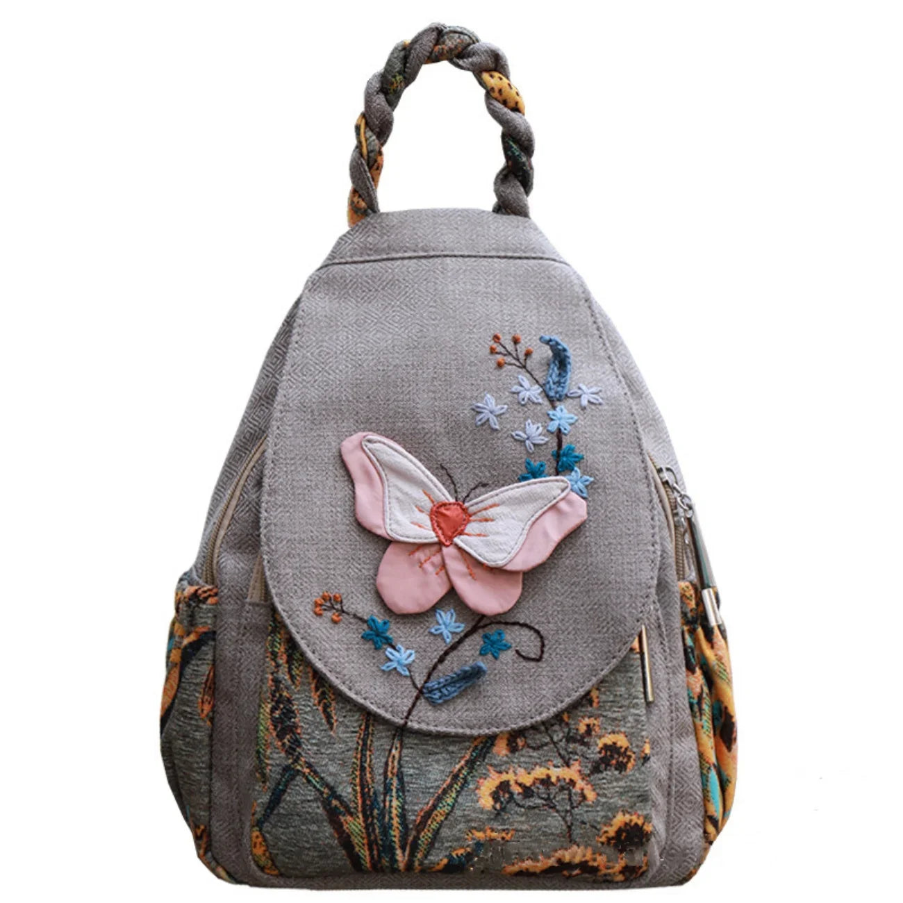 Mariposa Petal Handwoven Bag