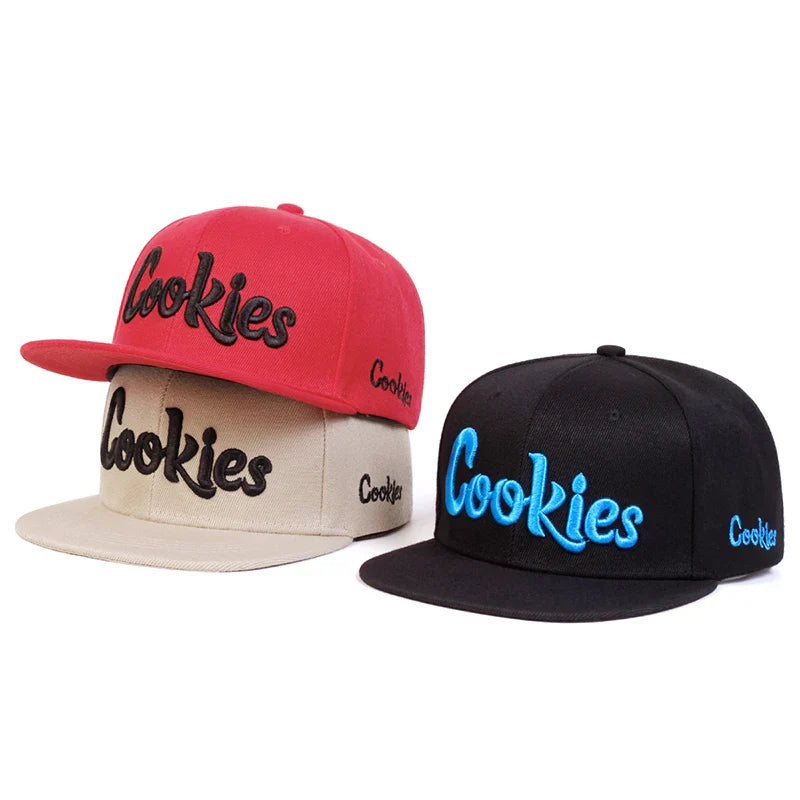Cookies Embroidered Snapback Hat
