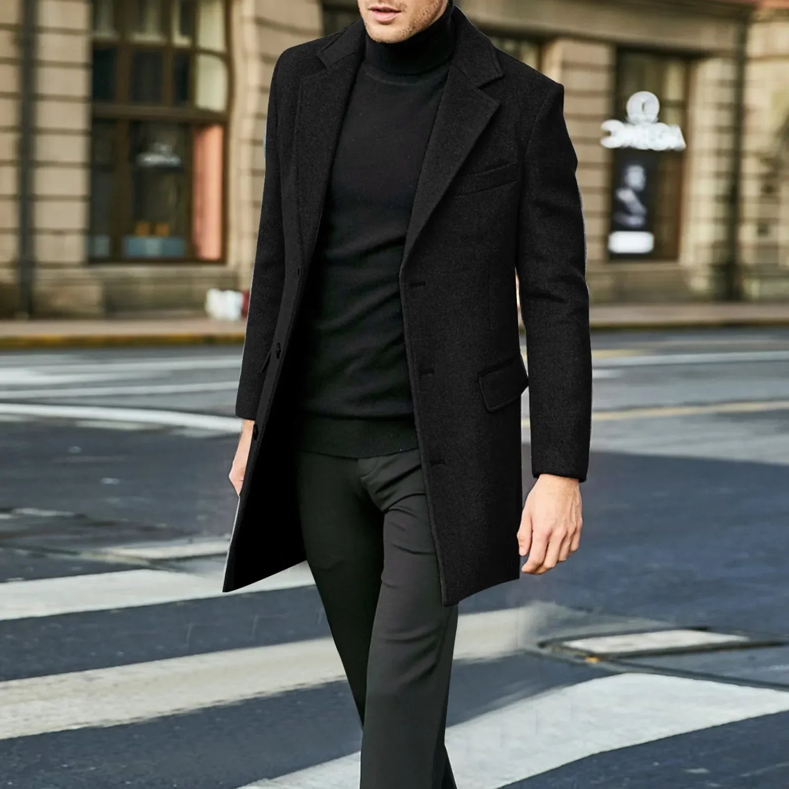 London Exchange Wool Coat