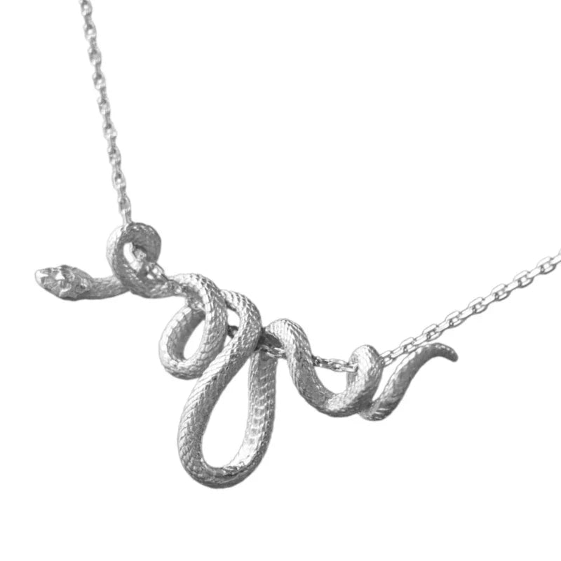 Serpent's Oath Chain Necklace
