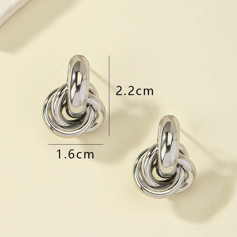 Atomica Mini Hoop Earrings
