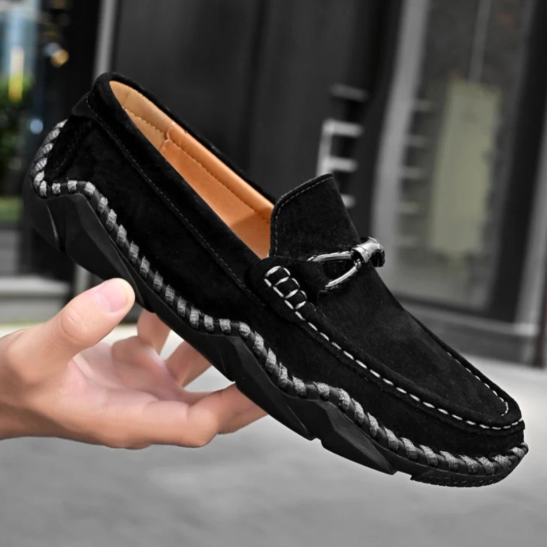 Belmont Classic Leather Loafers