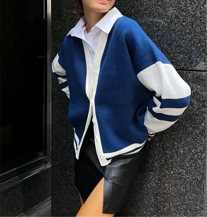Bluemont Striped Cardigan