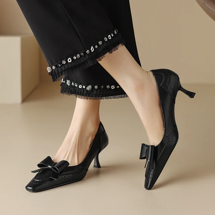Annelise Bow Heels