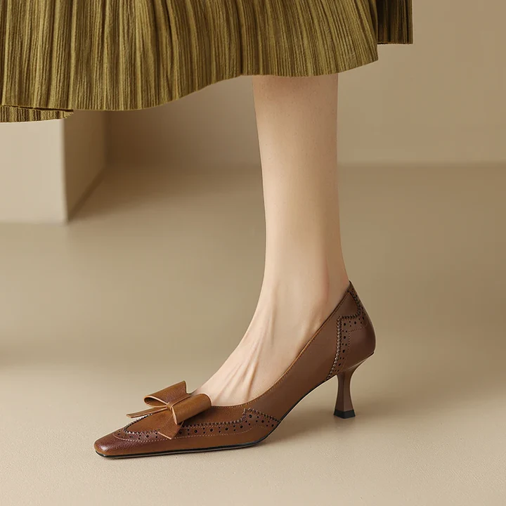 Annelise Bow Heels