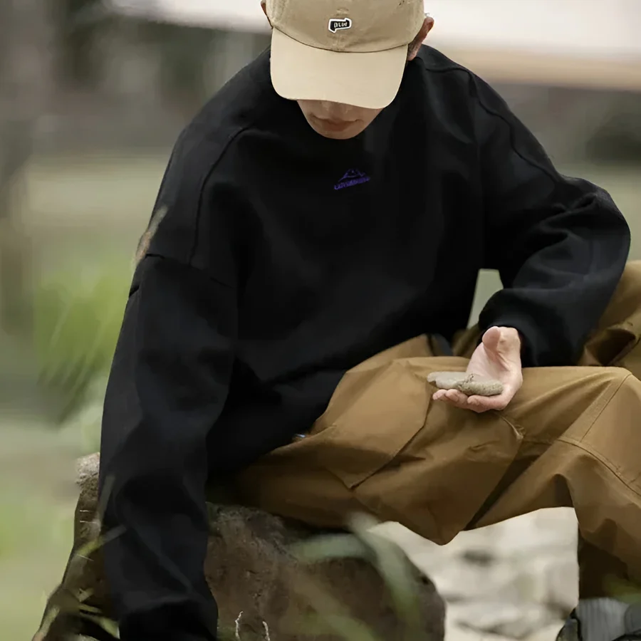 Kivo Suede Pullover