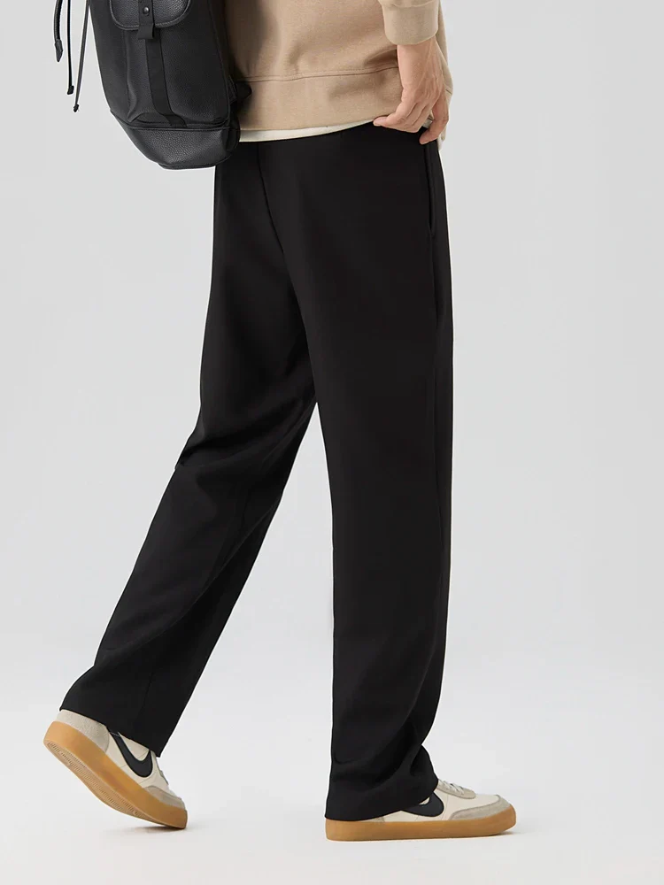 Laurent Pleated Straight Pants