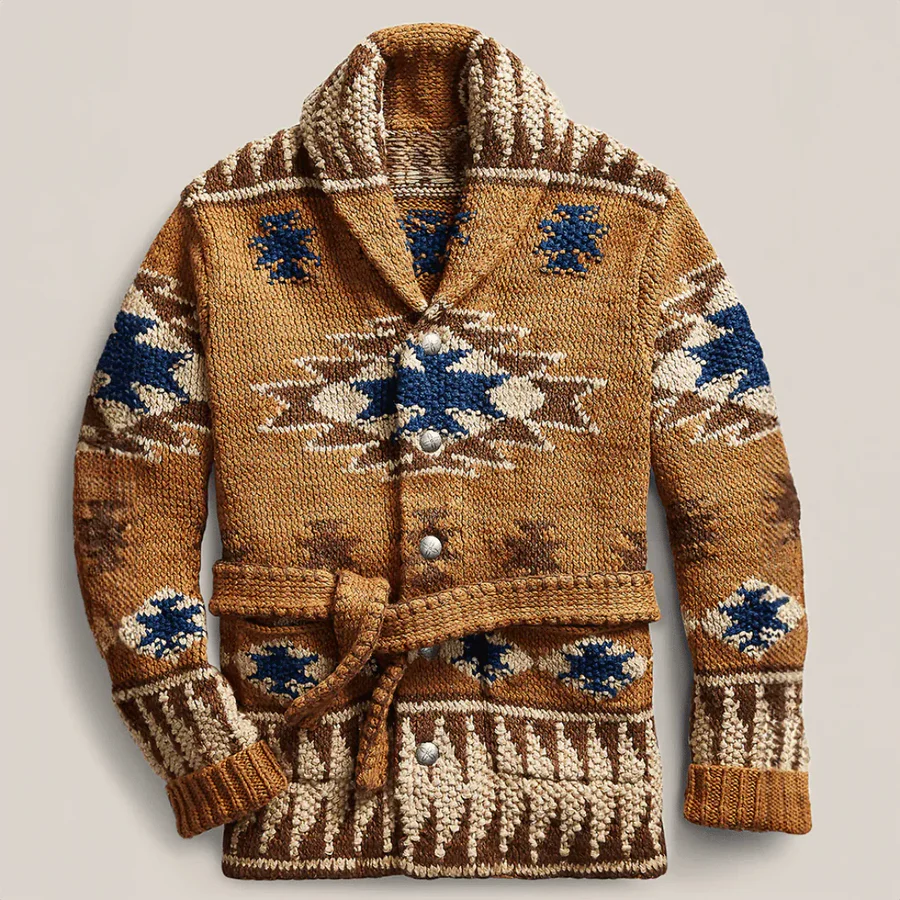 Teller Jacquard Shawl Cardigan