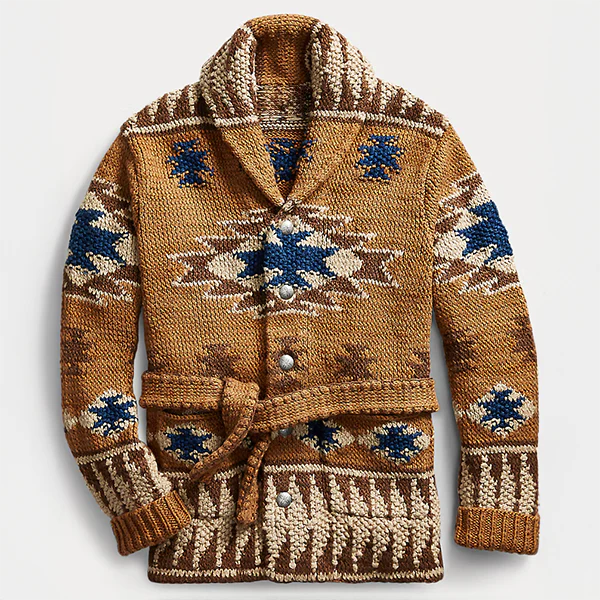 Teller Jacquard Shawl Cardigan