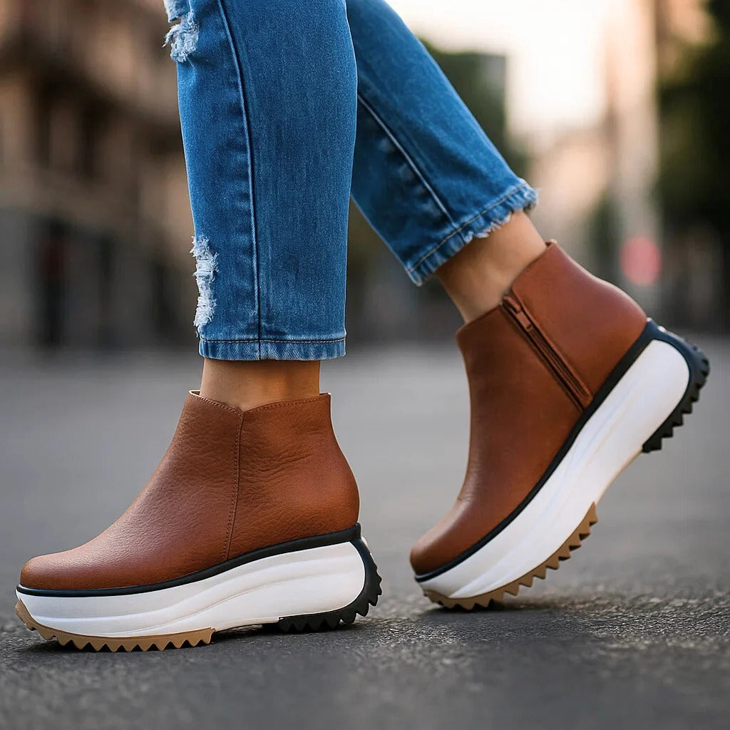 Cassien Leather Platforms